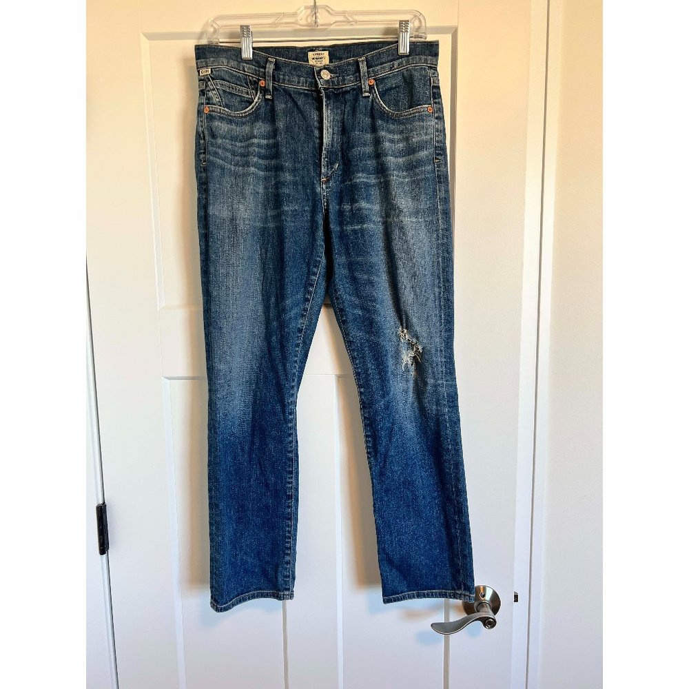 Citizens of Humanity Cara High Rise Cigarette Ankle Jeans 28